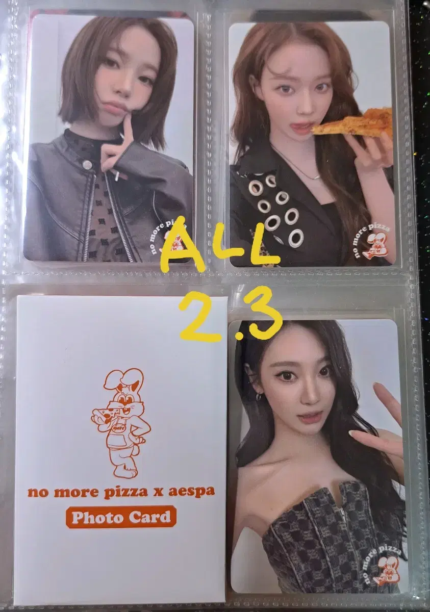 Aespa No More Pizza poca rina winter ningning | Bunjang Global